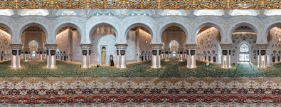 Inside Sheikh Zayed Grand Mosque #3